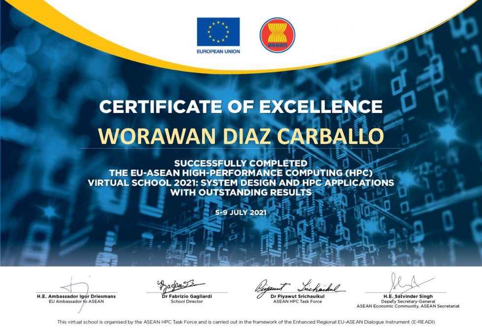Thammasat University professor wins “Certificate of Excellence” Award